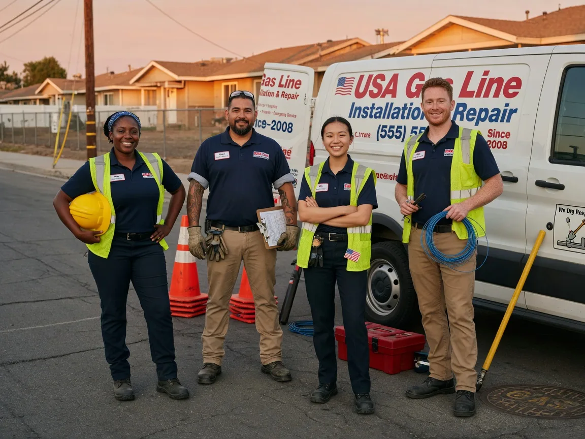 Gas Line Installation company in Millstadt, IL